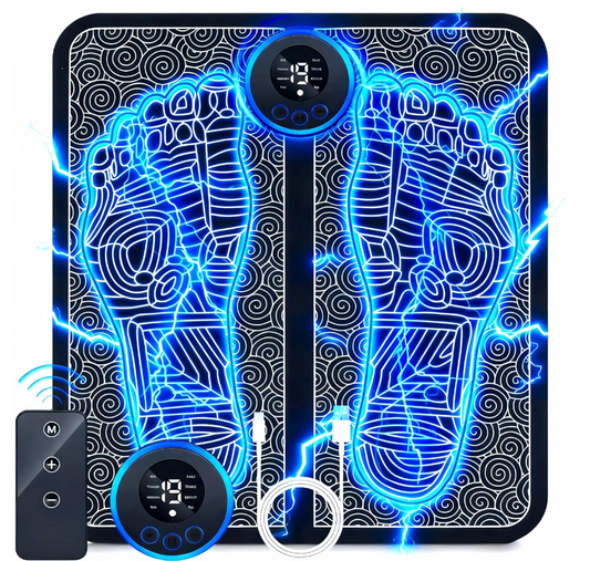 EMS Foot Massager Mat - Deep Tissue Relief & Circulation Booster